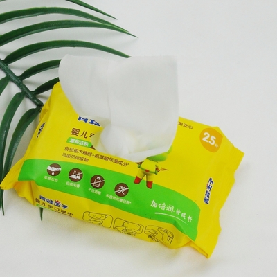 有機性Nonwoven使い捨て可能なぬれたワイプの抗菌性の赤ん坊の心配のクリーニング