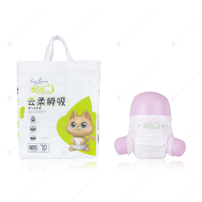 注文の赤ん坊のおむつOEMの訓練の動悸は赤ん坊のおむつを抜く