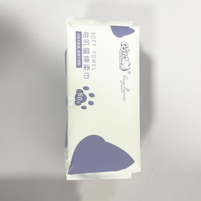 試供品の有機性タケ繊維の使い捨て可能な乾燥したワイプはクリーニングに直面します