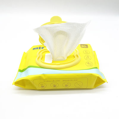 敏感な新生児の皮膚生分解性使い捨てウェットワイプ低刺激性植物ベース