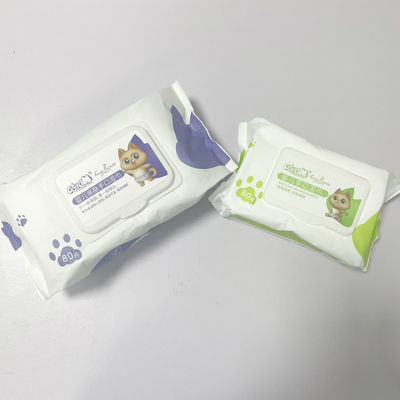 ウェットティッシュ 80 プル ソフト 不織布 ベビーワイプ ふた付き
