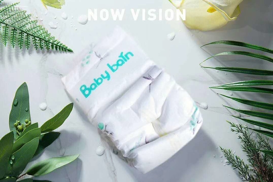 3Dチャネルによって印刷される注文のClothlike Backsheetの使い捨て可能な赤ん坊のおむつ