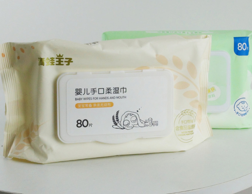 ぬれている使い捨て可能な赤ん坊が卸し売り大きい質の製造業者を拭くぬれたワイプの工場提供は拭く