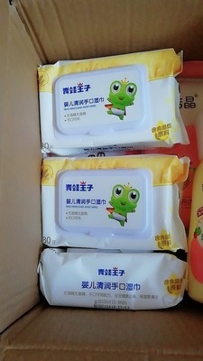 赤ん坊のスキン ケアのためのOEMの純粋な水有機性生物分解性の使い捨て可能なワイプ80PCS