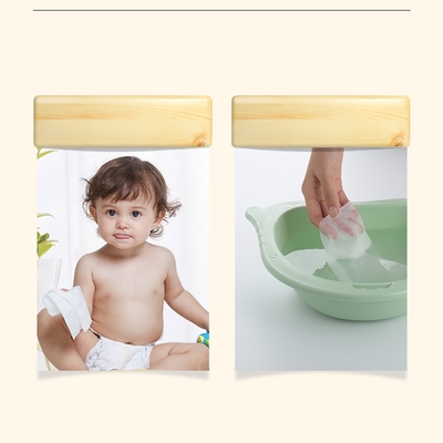 良質のCottonc Unscented Waterwipesの生物分解性の元の芳香の赤ん坊のぬれたワイプ