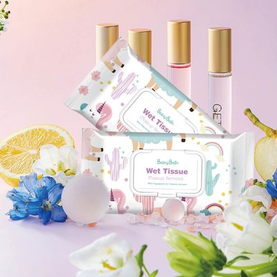 赤ん坊の使い捨て可能なぬれたワイプのふたRoは非編まれた生地材料に水をまく