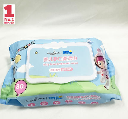 カスタマイズされた商標は魔法ぬれたワイプの使い捨て可能なクリーニングを圧縮した