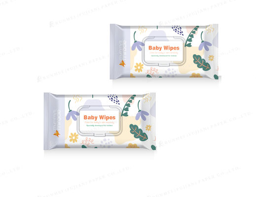 アルコールのないよい方式の堅いプラスチック唇80の引きのぬれたワイプ