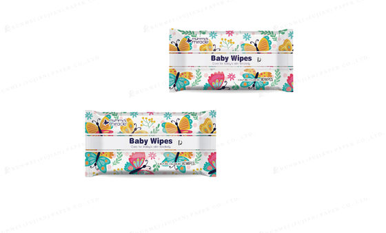 アルコールのないよい方式の堅いプラスチック唇80の引きのぬれたワイプ