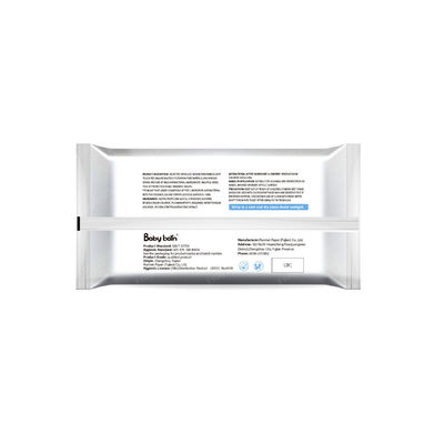 アルコールのないよい方式の堅いプラスチック唇80の引きのぬれたワイプ