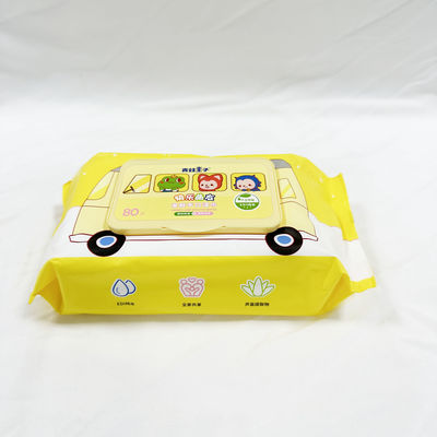 赤ん坊のクリーニングのためのカスタマイズされた個人的なクリーニングの心配の赤ん坊のティッシュのぬれたワイプの有機性タケ