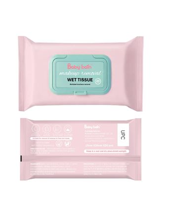 卸し売り女らしく最も新しい様式は女性のための表面ワイプを清潔にする有機性穏やかな構造の除去剤のぬれたワイプを拭くために構成する