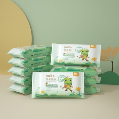 卸し売り良質の80 PCの生物分解性のクリーニングの赤ん坊水は使い捨て可能なぬれたワイプを拭く