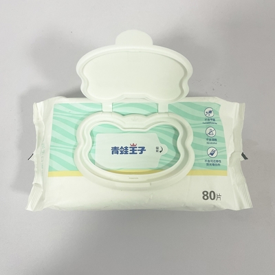 試供品の良質の綿の柔らかい赤ん坊は新生の赤ん坊のための健康で使い捨て可能なTiusseを拭く