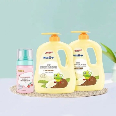 Bathの使用法の赤ん坊きれいなボディ洗浄OEM ODM
