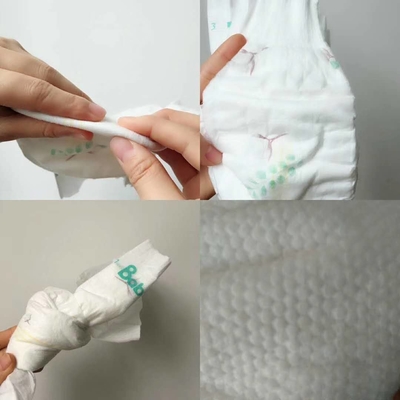 皮の友好的で使い捨て可能な赤ん坊のおむつ