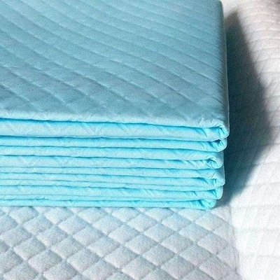 PeのBacksheet Underpadの使い捨て可能なペットは80x120cm 60x75cmにパッドを入れる