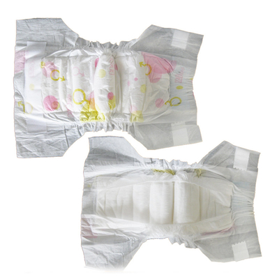 超柔らかい3D Leakguard白人ADLの使い捨て可能で眠い赤ん坊のおむつOEM