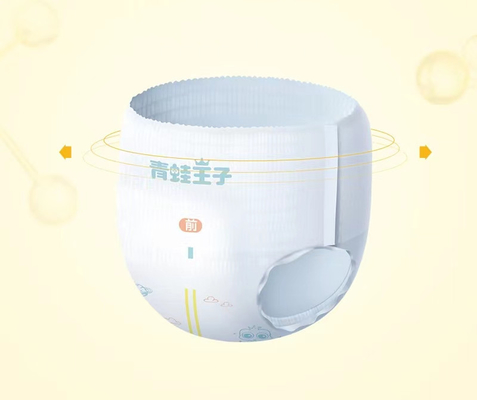 360°は伸縮性があるベルトのプルアップのズボンによって使い捨て可能な赤ん坊のおむつに合った