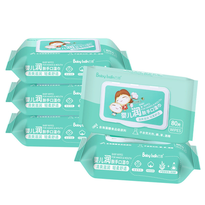 OEM ODMの使い捨て可能なぬれたワイプ80pcs