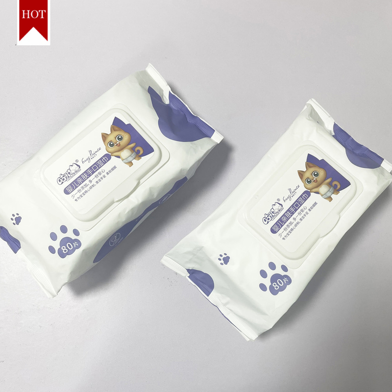 OEM中国の製造業者の赤ん坊のぬれたワイプは赤ん坊のワイプの敏感な皮の赤ん坊のワイプのために最もよく提供する
