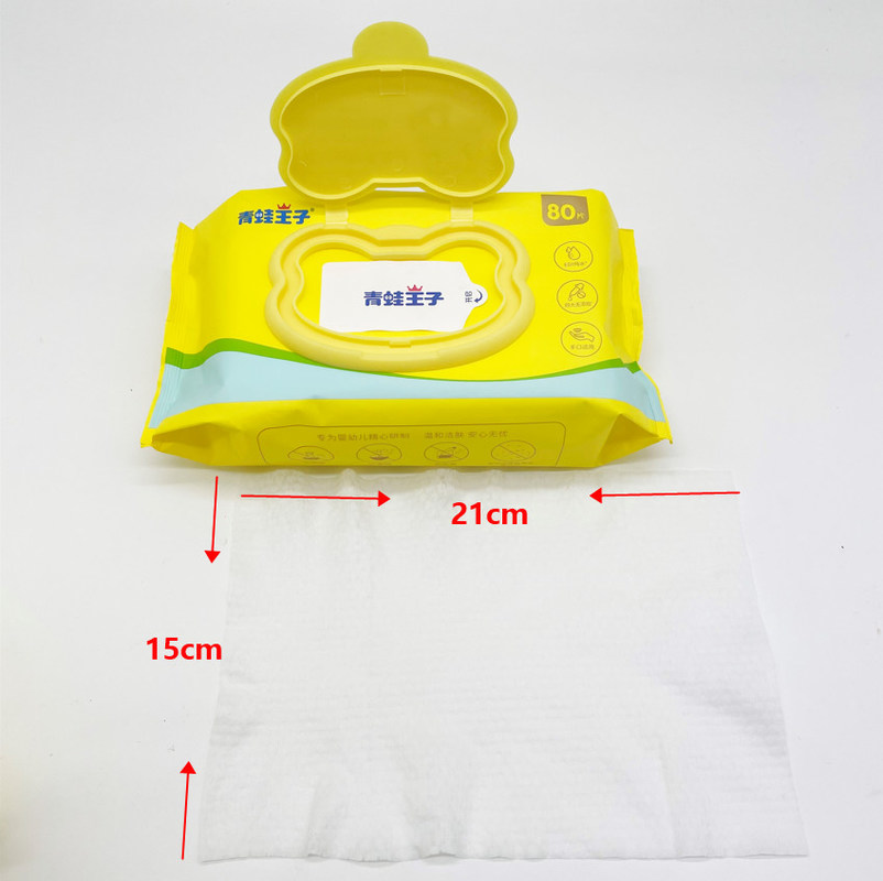 クリーン ウォーターのUnscentedの臭いが付いているそっとウォーマーの方式の赤ん坊の使い捨て可能なぬれたティッシュ