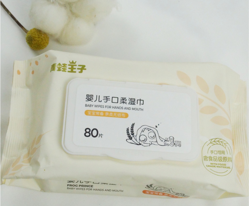 ぬれている使い捨て可能な赤ん坊が卸し売り大きい質の製造業者を拭くぬれたワイプの工場提供は拭く